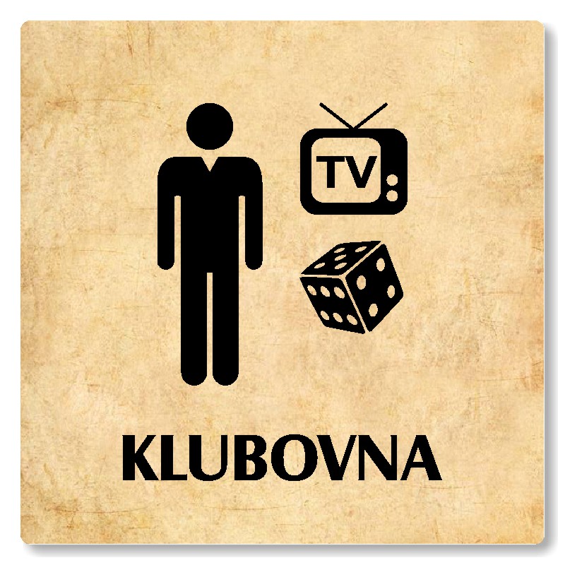 Klubovna, 80x80mm, pergamen, Nevada